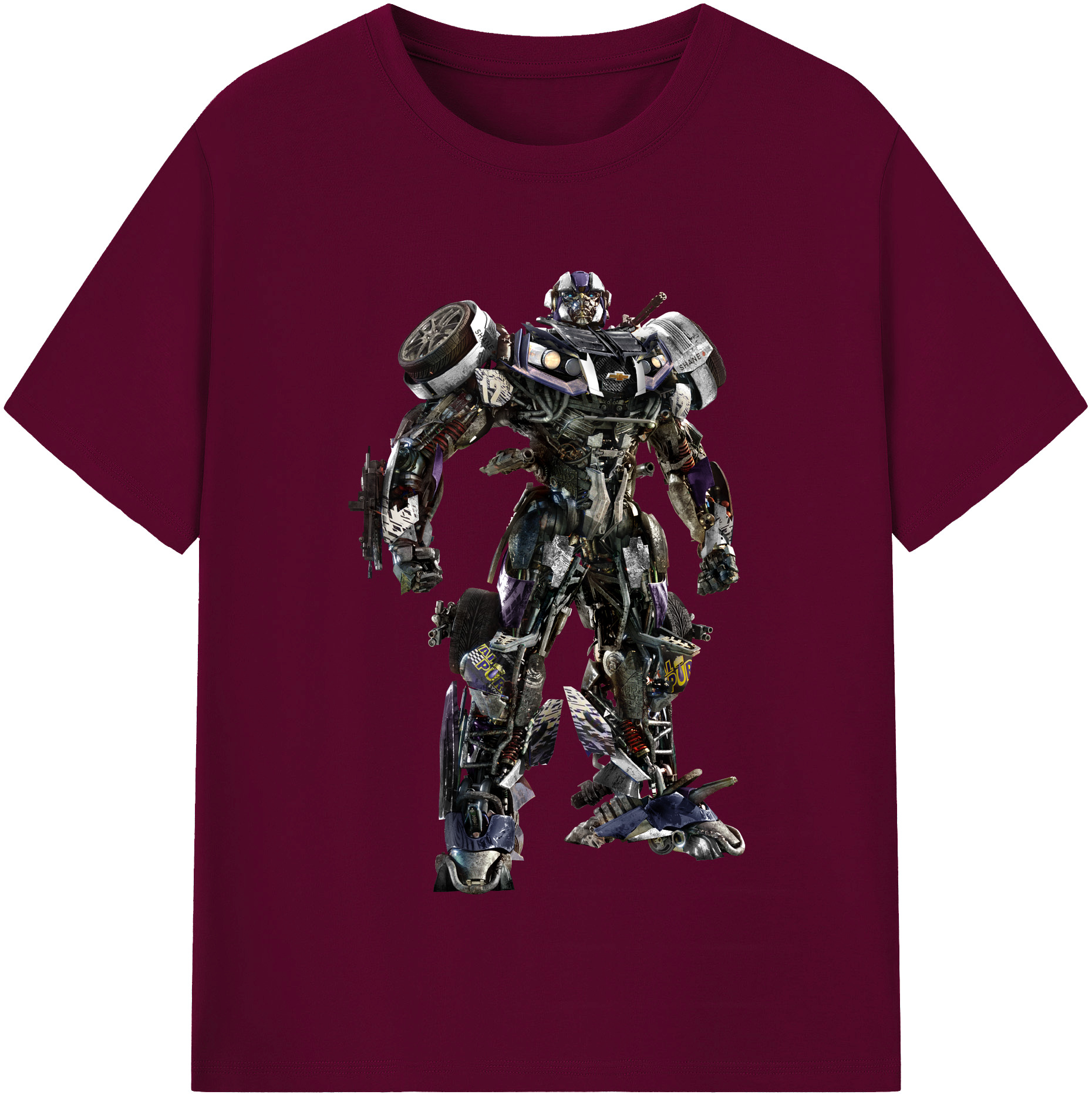 （画像用）  レディースカジュアルプリントTシャツ（綿100％）